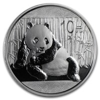Chinese Panda 1 OZ Silver Round