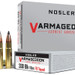 Nosler 40127 Varmageddon 300Blackout 110gr Flat Base Tipped 20 Per Box