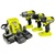 Ryobi 1/2" Impact, Drill/Driver, Impact Driver 18V ONE+ Cordless Combo Kit