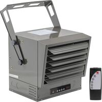 Comfort Zone 10,000W Hard-Wired Garage Heater 