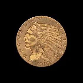 1929 Gold Indian Head 1 OZ Silver Round