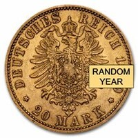 Gold Coin Deutsches Reich 20mark