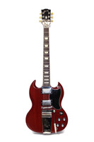 2022 Gibson SG Standard ‘61 Maestro Vibrola in a Vintage Satin Cherry finish.