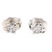 1/8 cttw Round Brilliant Cut Diamond 14KT White Gold Solitaire Stud Earrings