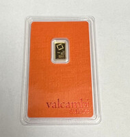 Valcambi Suisse  1 Gram Gold Bar