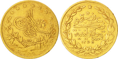 Turkey 100 Kurush 7.2g 22k Gold Cpoin