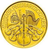 Philharmoniker 1/10oz .999 Gold Coin