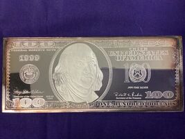 1999 $100 Franklin Quarter Pound Silver