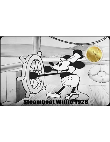 Mickey 1/1000 OZ Gold Coin