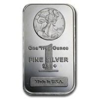 Walking Liberty 1 OZ Silver Bar