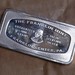 The Franklin Mint Bank  1000 Grain Sterling Silver Bar 65G