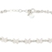 Women's Sterling Silver (925) Butterfly & Bezel-Set CZ Adjustable Chain Bracelet