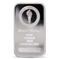 Money Metals Exchange 1 OZ Silver Bar