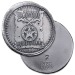 The Locker Mint Tombstone Justice is Coming 2 OZ Silver Round