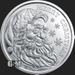 2021 1 oz GSM Merry Christmas Silver Round