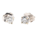 1/4 cttw Round Brilliant Cut Diamond 14KT White Gold Solitaire Stud Earrings