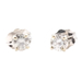 1/4 cttw Round Brilliant Cut Diamond 14KT White Gold Solitaire Stud Earrings